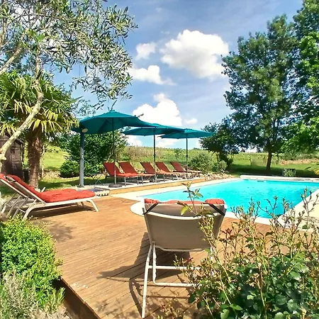 Grande Longere Coteaux Du Layon Piscine Chauffee 度假居