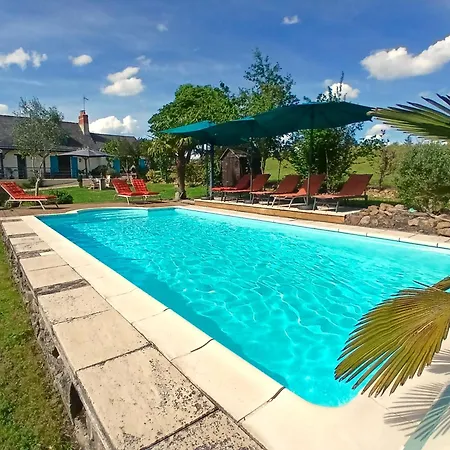 Grande Longere Coteaux Du Layon Piscine Chauffee Beaulieu-sur-Layon