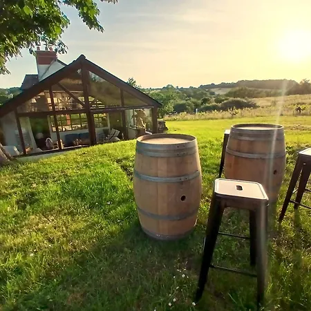 Grande Longere Coteaux Du Layon Piscine Chauffee 度假居