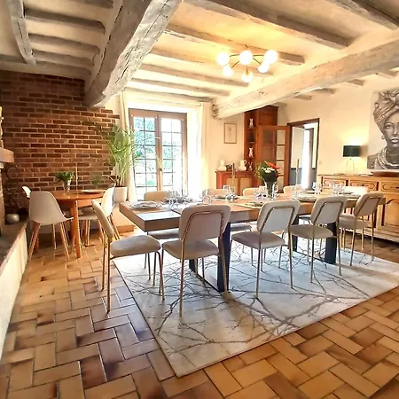 度假居 Grande Longere Coteaux Du Layon Piscine Chauffee *