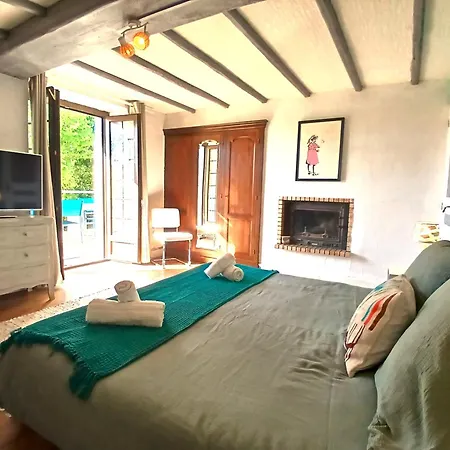 度假居 Grande Longere Coteaux Du Layon Piscine Chauffee *