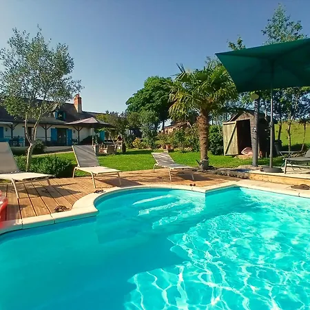 Grande Longere Coteaux Du Layon Piscine Chauffee 度假居 Beaulieu-sur-Layon