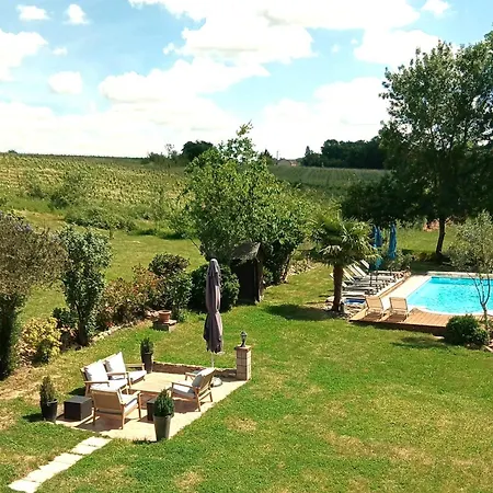 度假居 Grande Longere Coteaux Du Layon Piscine Chauffee *