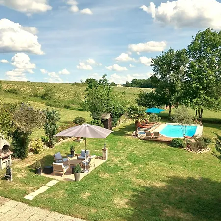 度假居 Grande Longere Coteaux Du Layon Piscine Chauffee *